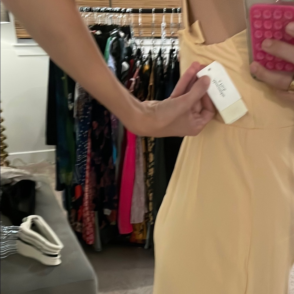 Abercrombie & Fitch Peach Midi Dress - Picture 3 of 3